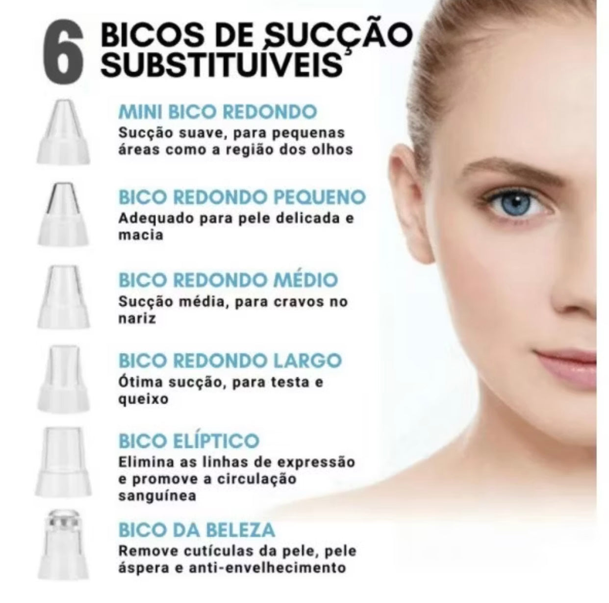 Removedor de Cravos com Sucção e LED