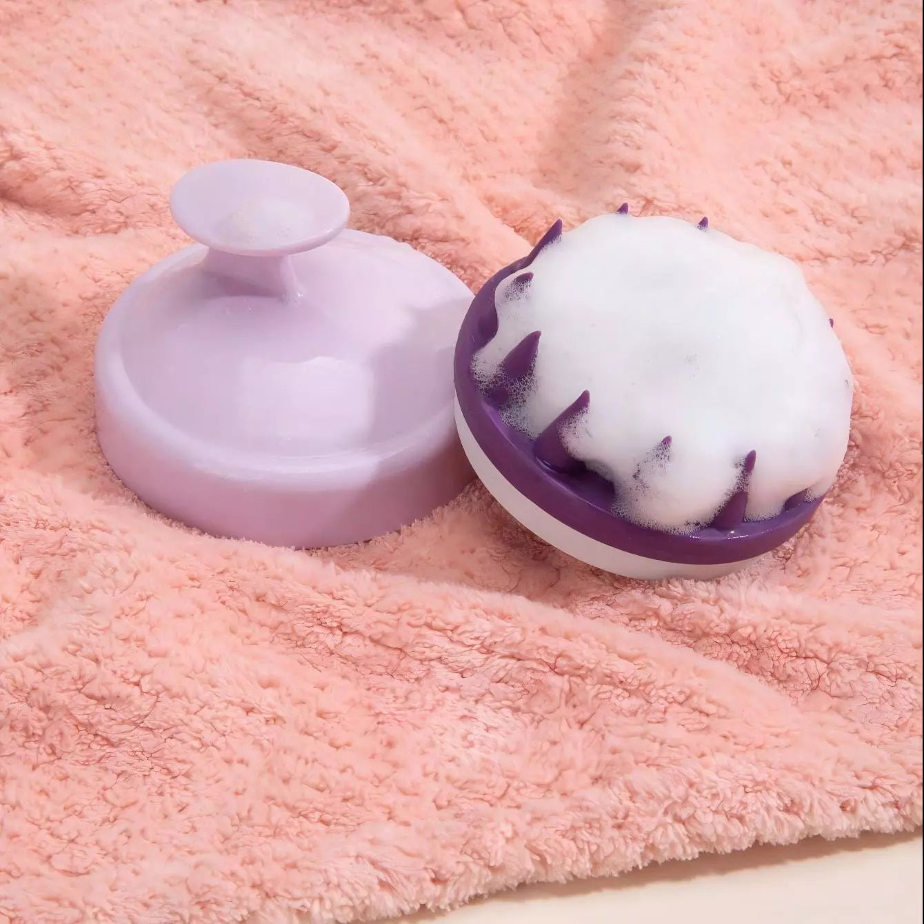 Massageador Capilar de Silicone – Estimula o Crescimento e Reduz a Queda de Cabelo