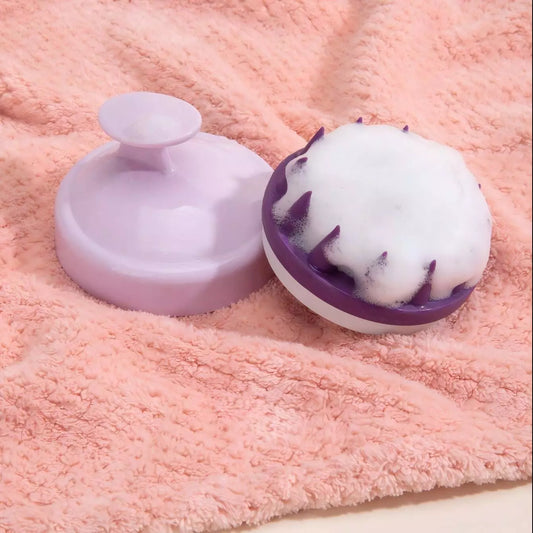 Massageador Capilar de Silicone – Estimula o Crescimento e Reduz a Queda de Cabelo